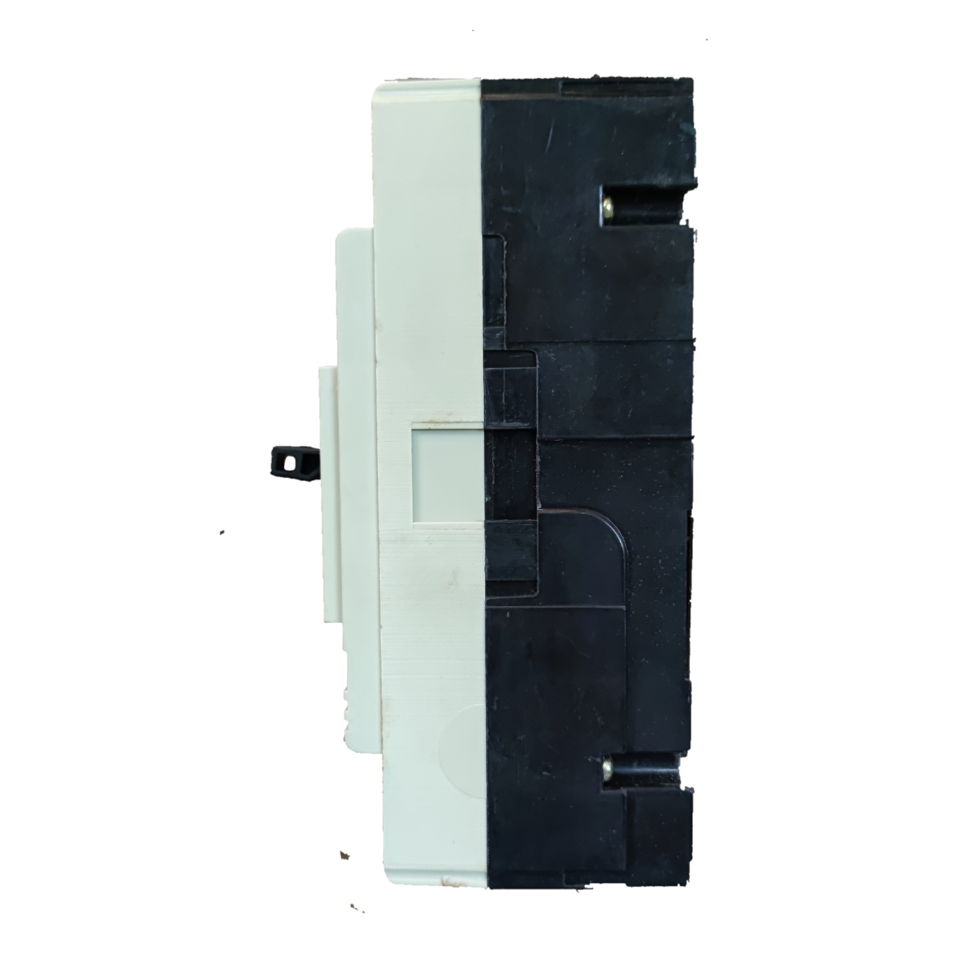Koten 125A Molded Case Circuit Breaker 2 Pole black and white electrical component side view