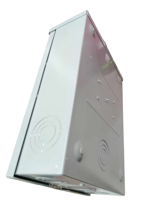 Cirtech KWH Meter Base 5 Jaws Square Type electrical enclosure box in gray metal