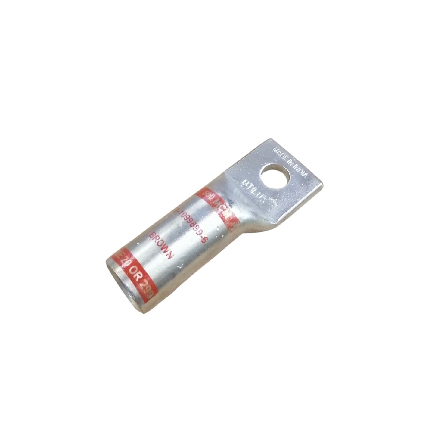Utilux long barrel compression lugs for electrical connections in trade tools and testers