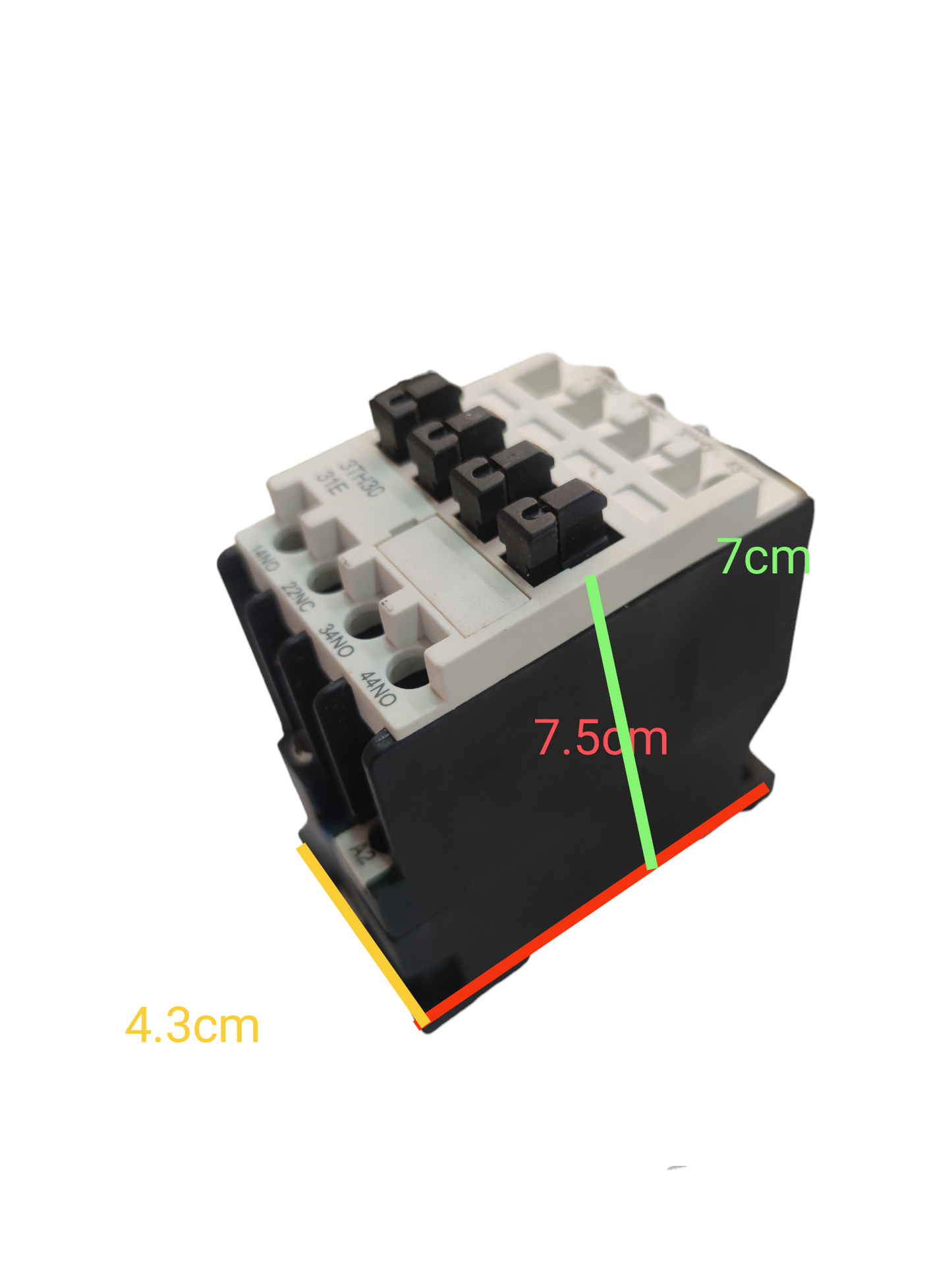 Siemens Magnetic Contactor 3NO-1NC 15A 220V with compact design for reliable electrical control