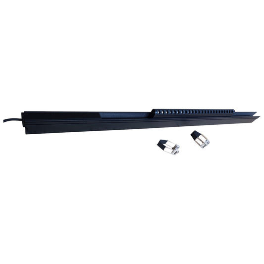 Magnetic Track Light 1 Meter 50mm with 24W LED Rotary Grille 220V Daylight 6500K ( ILLUMIQ TERRA)