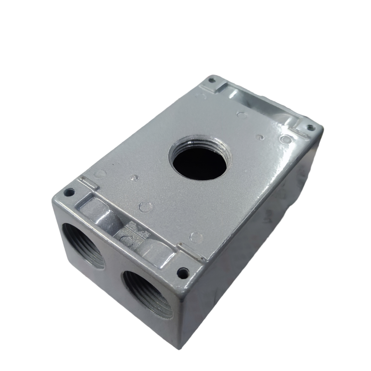 Surer Marine Utility Box 2x4 2 Hub electrical enclosure with three conduit openings