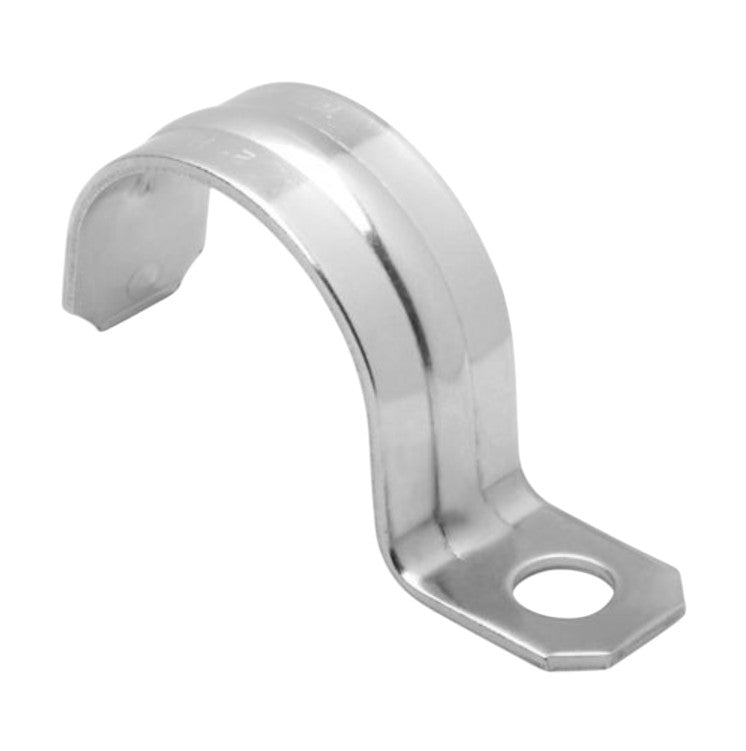 4 inches Metal Clamp 1 Hole, durable metal pipe accessory for secure hose attachment