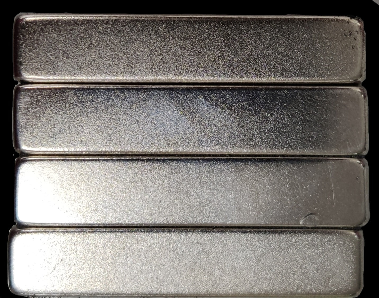 Grippes Neodymium Magnet 5cm x 1 cm x 1 cm rectangular silver bars for handicraft materials