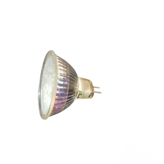 Novilite 1W LED MR16 12LEDS GU5.3 220V bulb with clear lens and two-pin base