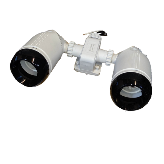 Omni garden lamp holder 2 x E27 with durable design for outdoor lighting solutions