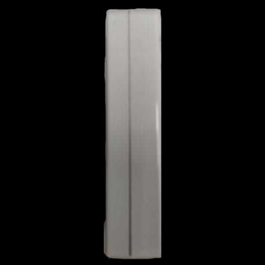 Omni universal outlet 2 gang white power point with two switches and sleek design