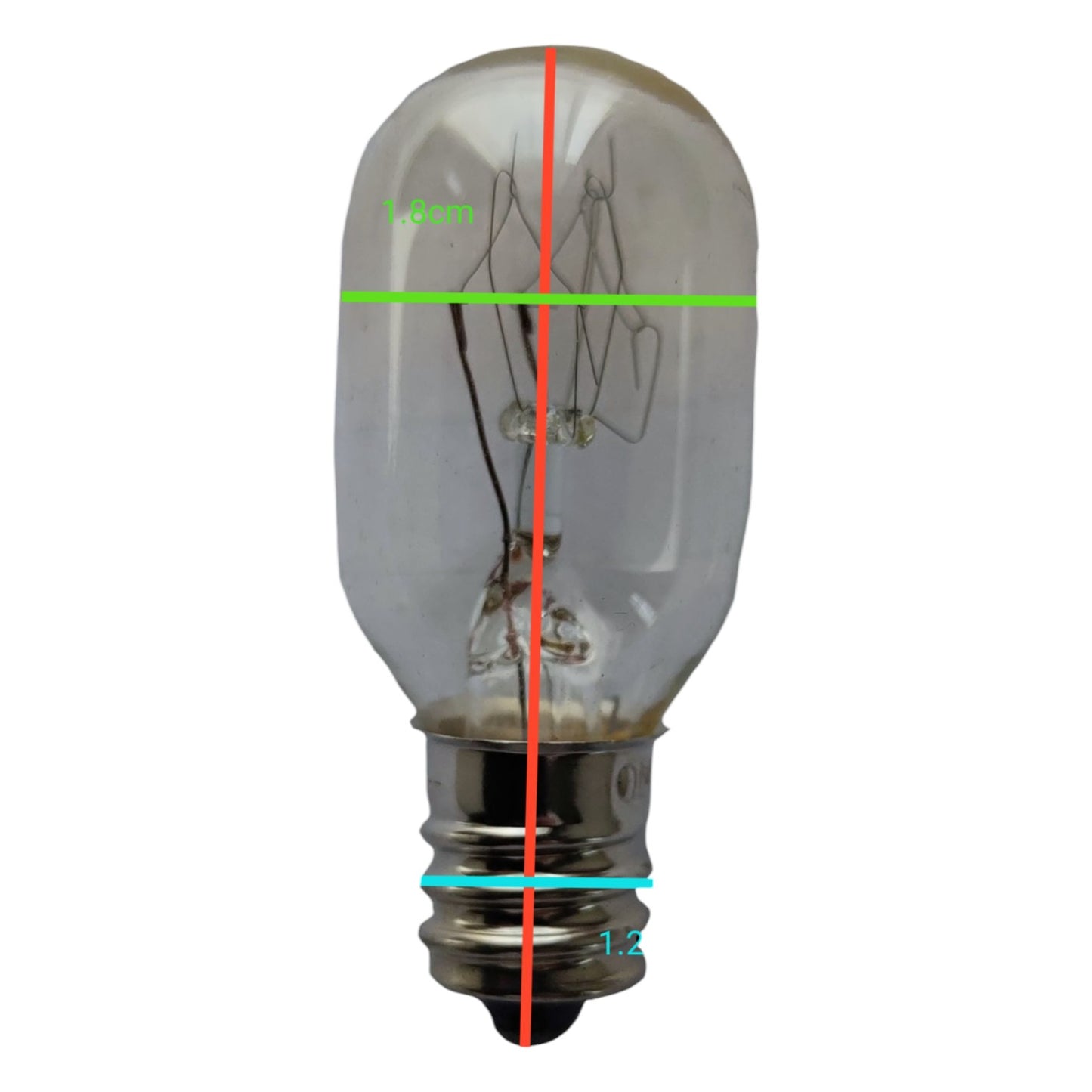 Omni Refrigeration Bulb 10W E12 220V 3pcs Machine Bulb Ref Bulb CRF-10W-E12