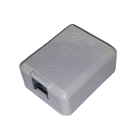 Omni WST-005 telephone outlet wall box for easy installation of telephone wiring