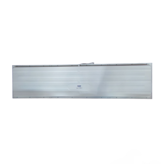 Orbik 36W LED panel light slim rectangular ceiling light fixture in silver finish