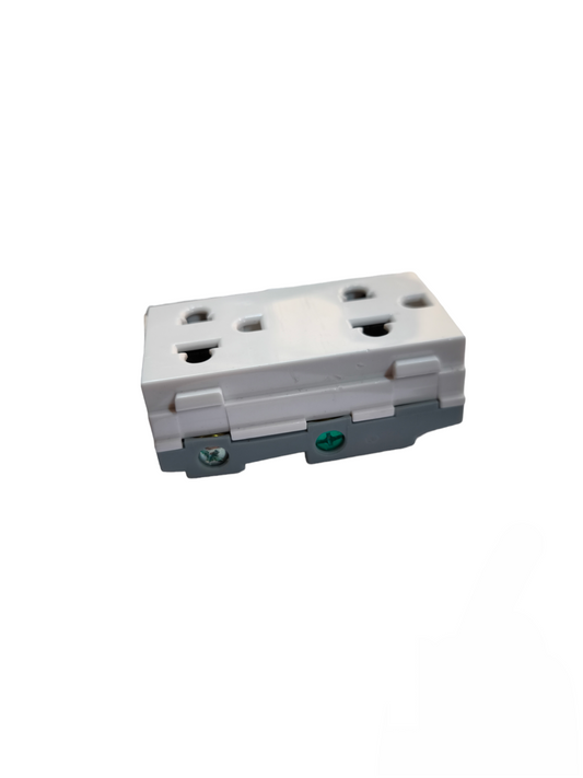 T&J Duplex Outlet Device with Ground 16A power point for electrical installations