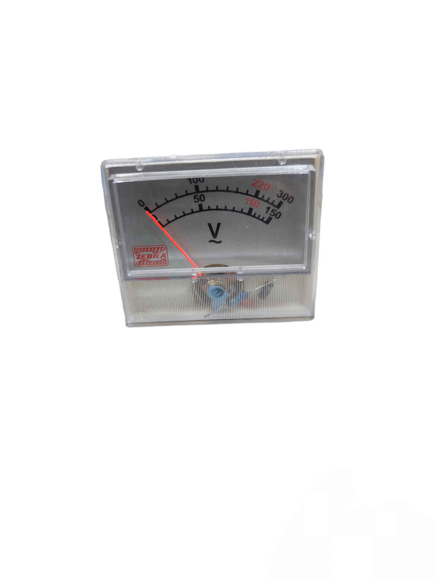 Denko Panel Meter Plastic Small 312A analog voltmeter for electrical testing and measurement