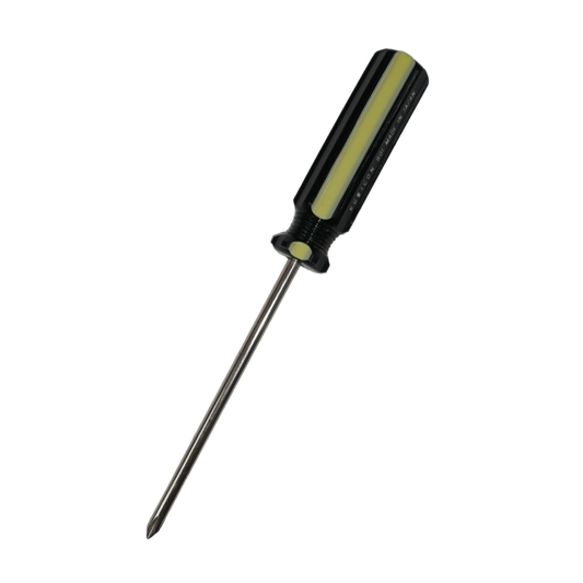 Rubicon Philip Screw Driver 901 75mm with black and yellow handle for precise fastening