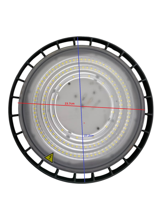 Philips 100W LED High Bay Light featuring a sleek design with multiple LED chips for efficient illumination