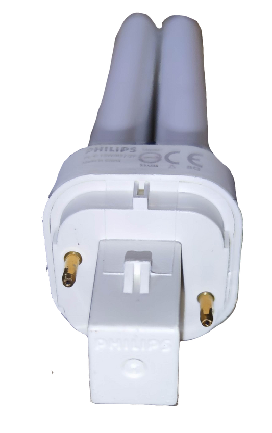 Philips 13W Pin light 3000K Warm White G24d-1 Compact Fluorescent Bulb with a two-pin base