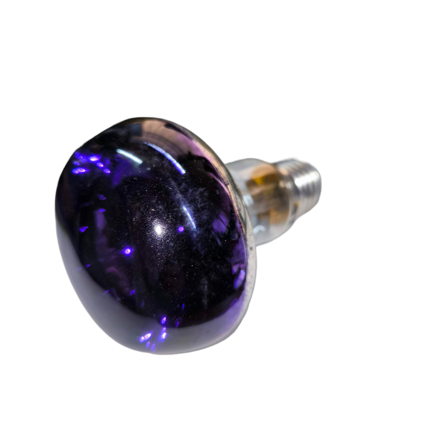 Philips 60W violet spotlight bulb incandescent light with reflective coating and screw base