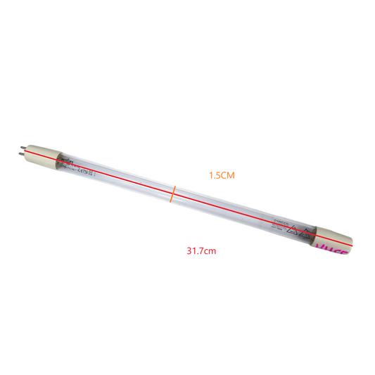 Philips 16W UV-C Germicidal Tube 4Pins work and safety light with clear glass design