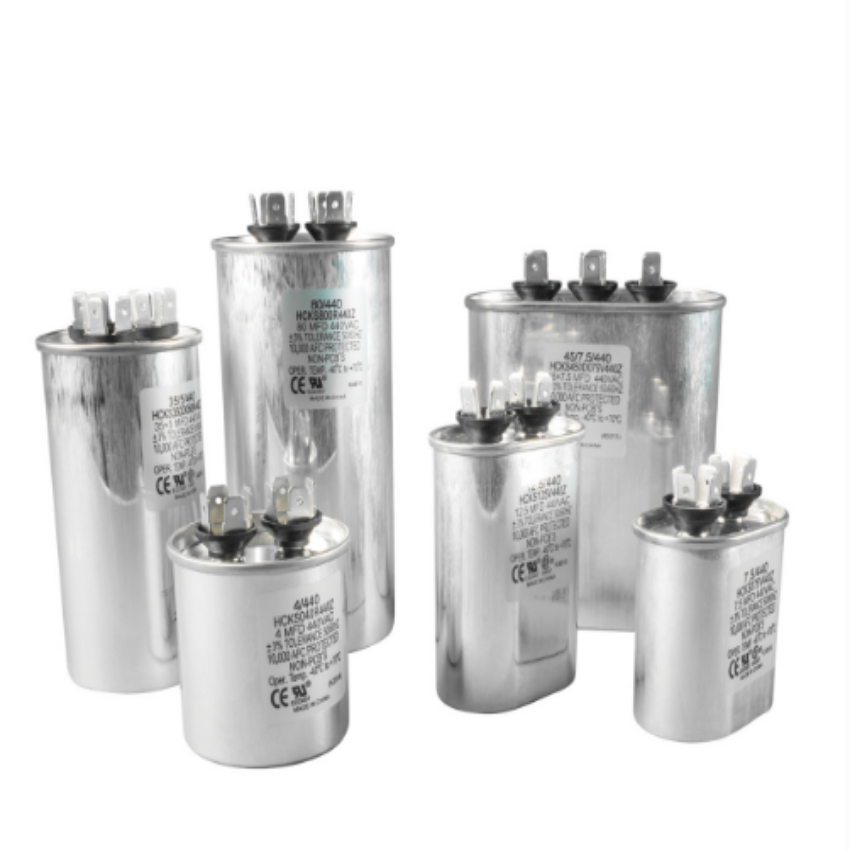 Various sizes of Mallory running capacitor for AC motor 18 microfarad designed for effective motor performance