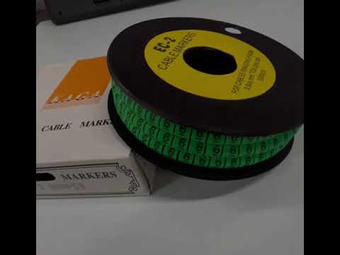 Grippes (6) Cable Marker 3.6mm to 5.2mm 500pcs EC-2G