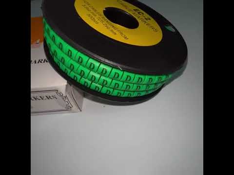 Grippes (D) Cable Marker 3.6mm to 5.2mm 500pcs EC-2G