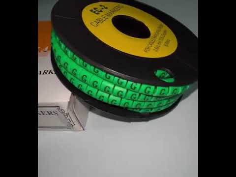 Grippes (G) Cable Marker 3.6mm to 5.2mm 500pcs EC-2G