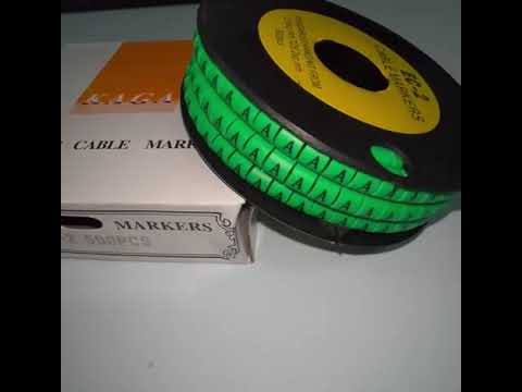 Grippes (A) Cable Marker 3.6mm to 5.2mm 500pcs EC-2G