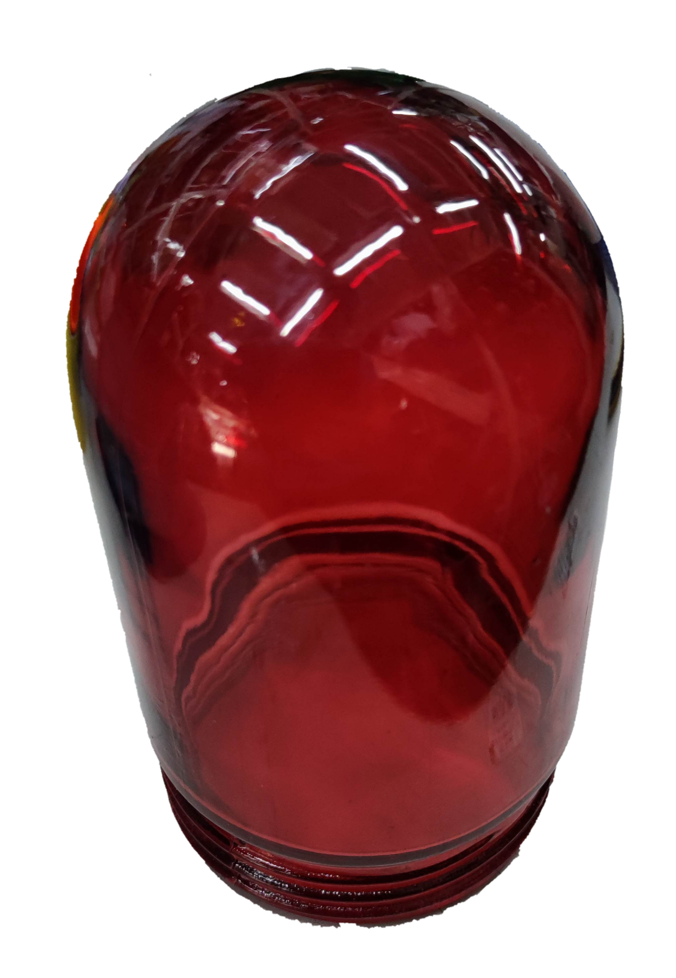 Biglite red vapor lamp glass cover for lighting installation and accessories