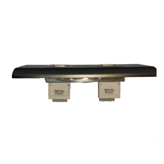 Royu 2 gang telephone outlet with dual ports for convenient telephone connections
