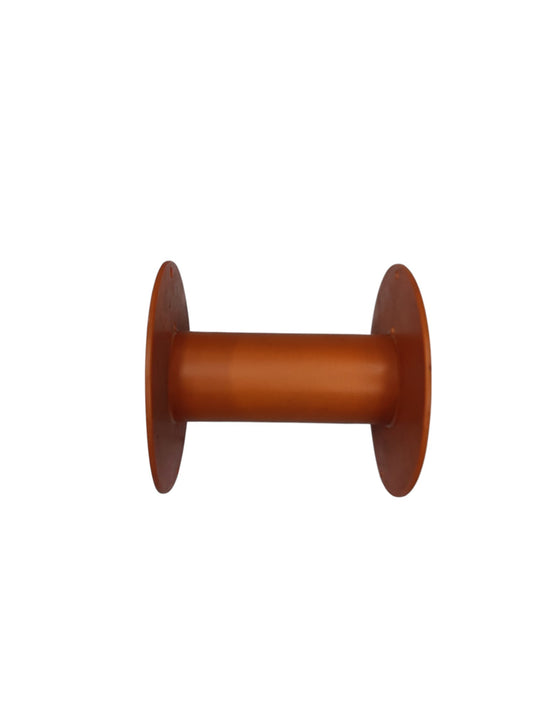 Large Spool for Wire or Other Thread in brown for tool storage and shelving