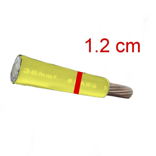 Royu THHN 1 AWG wire yellow with clear insulation for reliable electrical installations