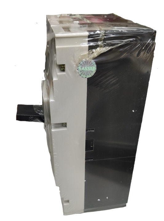 Sassin 315A Industrial Circuit Breaker 3 Pole wrapped in protective plastic packaging