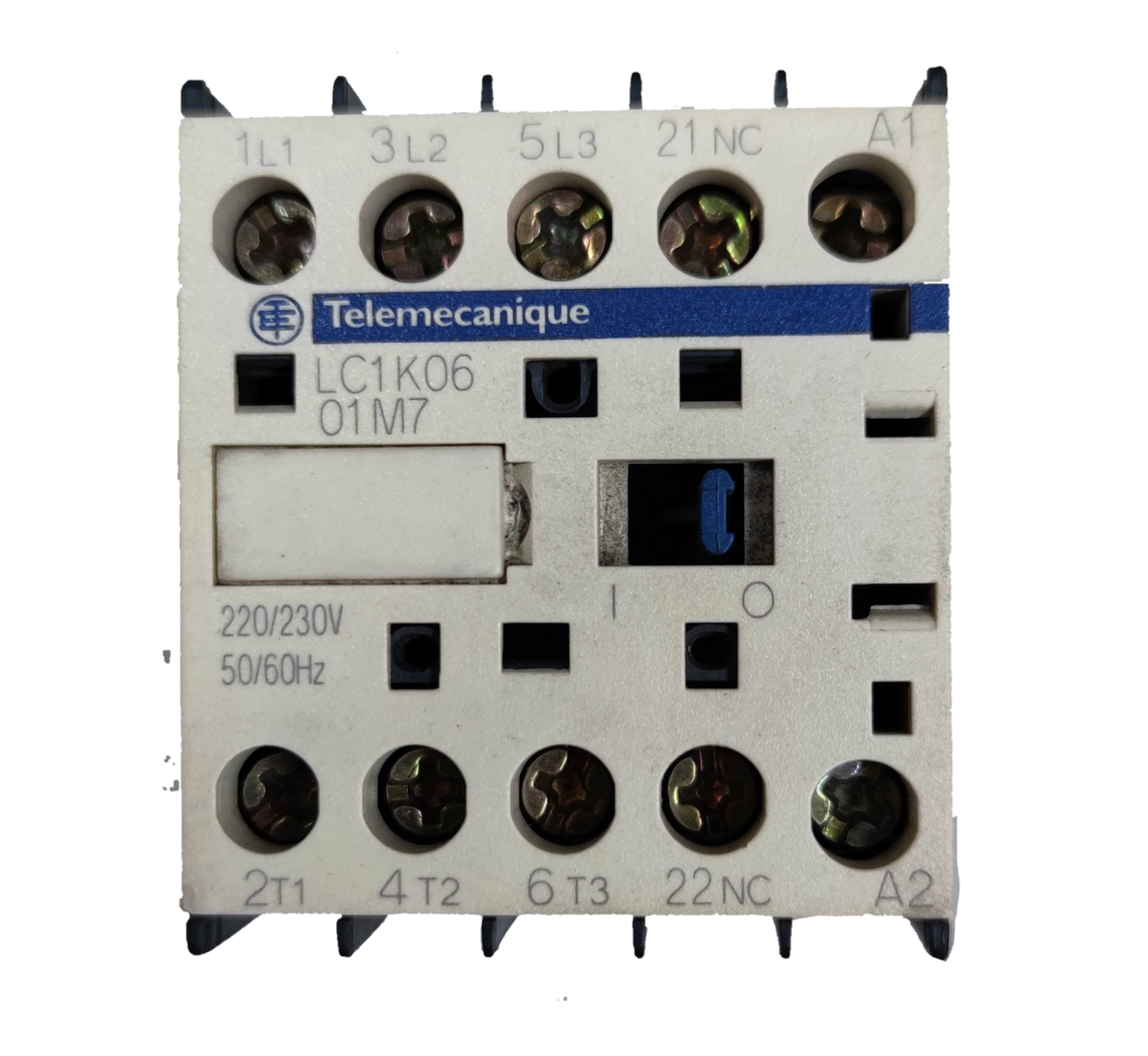 Telemecanique 20A 220V LC1K0601M7 Square D electrical power contactor switch block