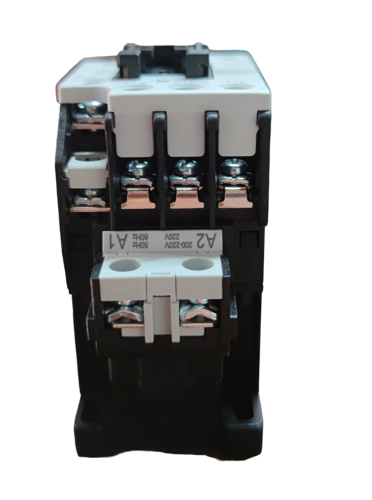 Shihlin Magnetic Contactor 12A 220V power point switch and plug component in black and white