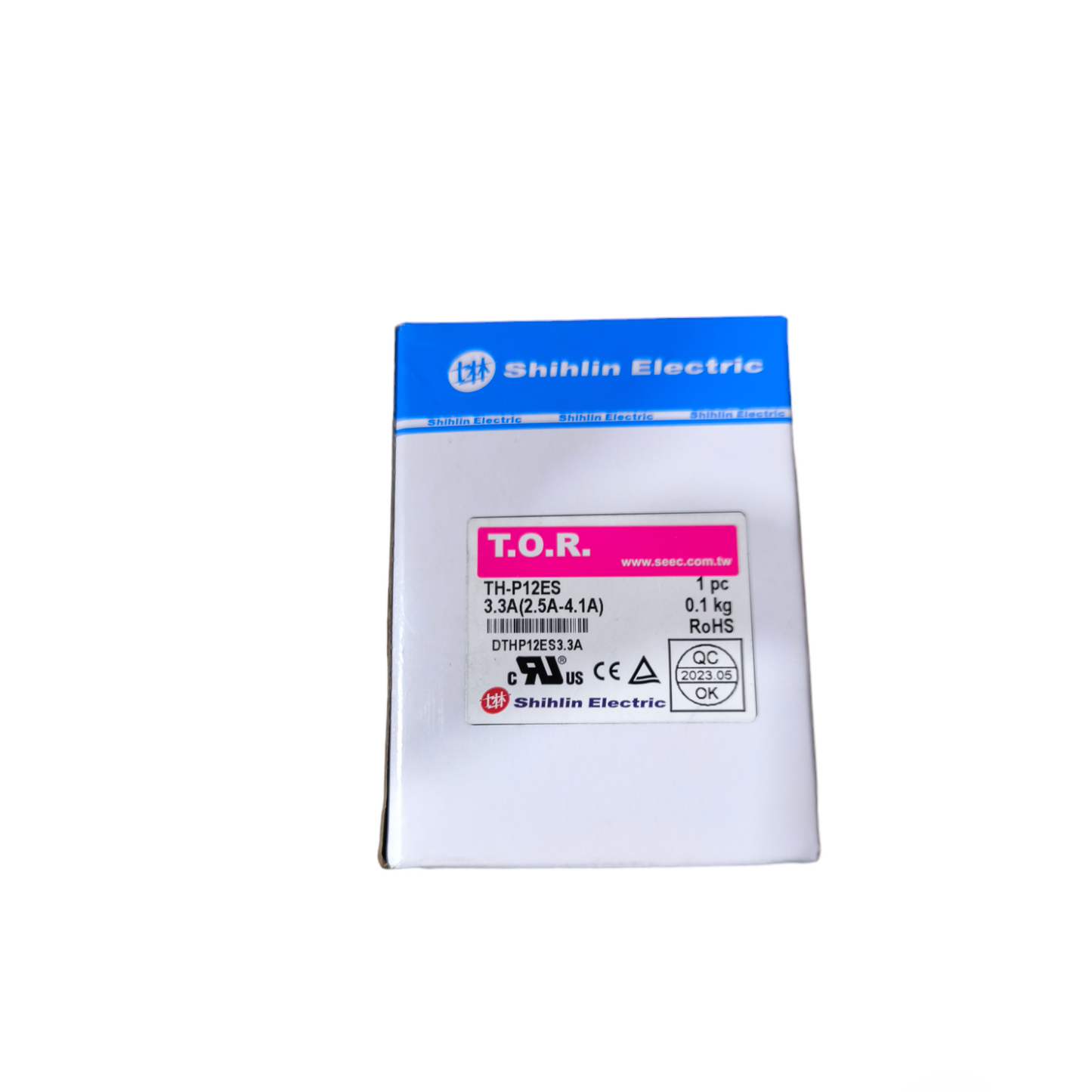 Shihlin Thermal Overload Relay 3.3A in original packaging for electrical circuitry and parts