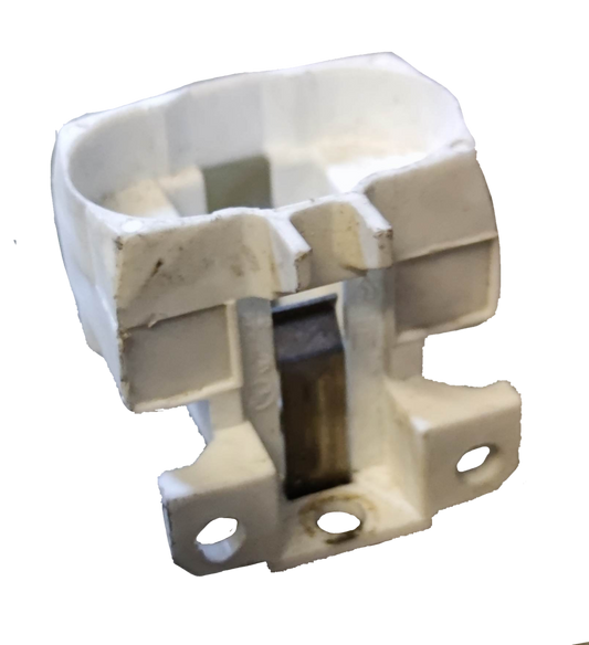 White Socket for PL Lights G23 lighting installation accessory by Electx Electrical Supply