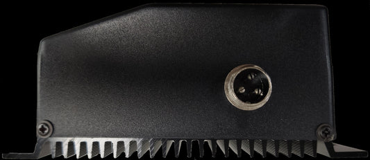 ZwitseRise black electrical Solar Charge Controller PWM with cooling fins for efficient power management