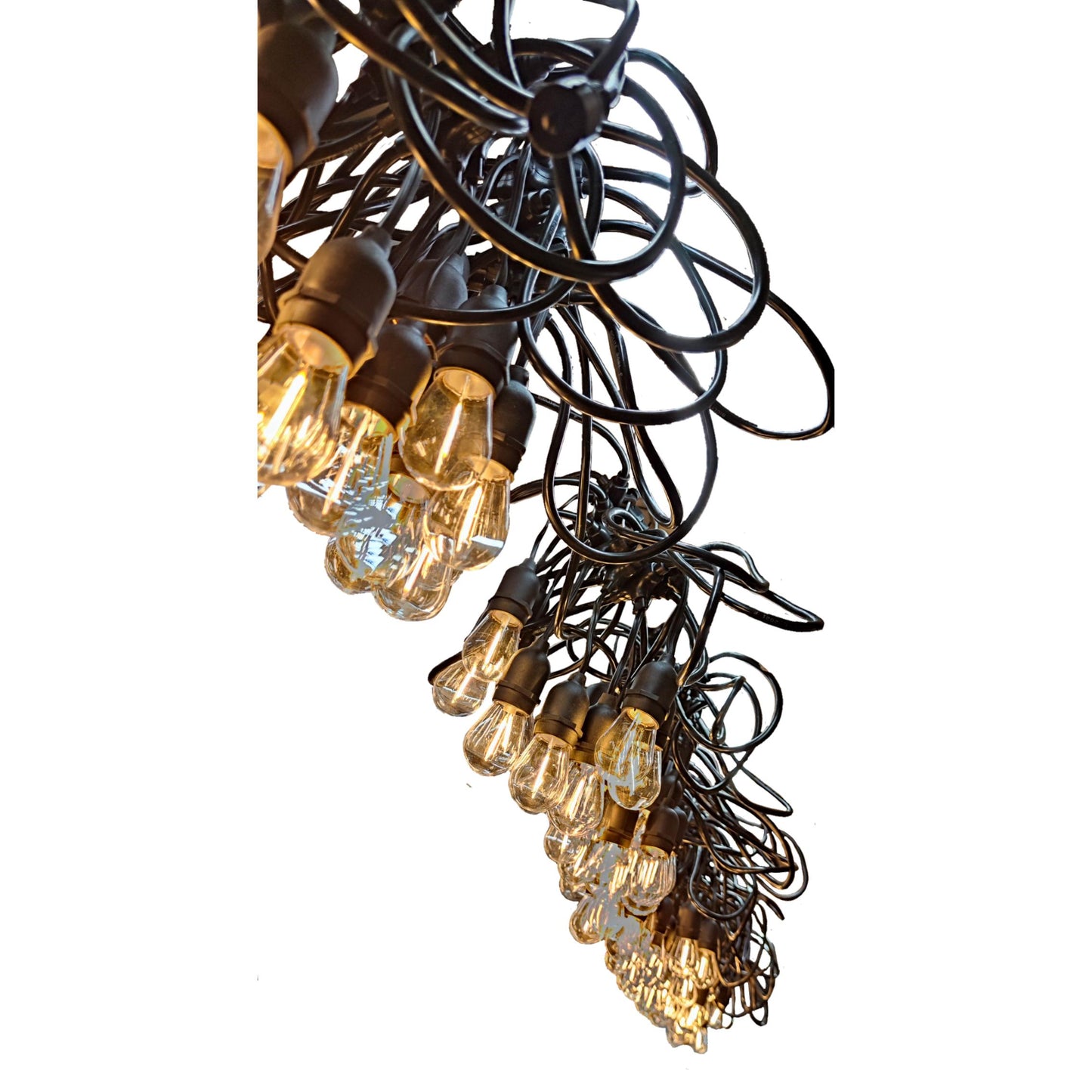 Biglite String Lights E27 1 W LED with decorative bulbs for festive lighting indoors or outdoors
