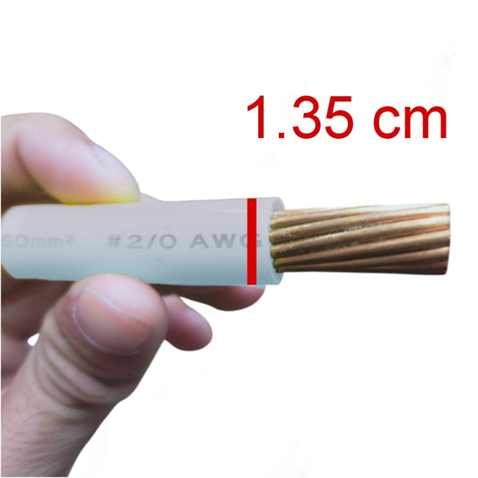 Philflex THHN and Wires with 2/0 AWG for electrical construction projects in hand