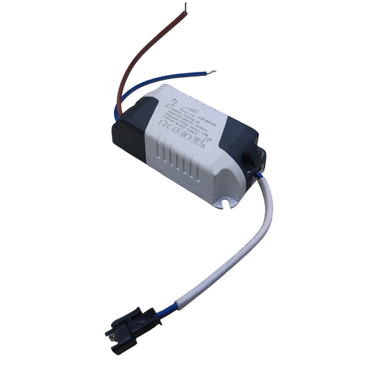 Biglite power supply unit LED Driver 1-3W Input 180-220V white plastic case with brown and blue input wires and output connector