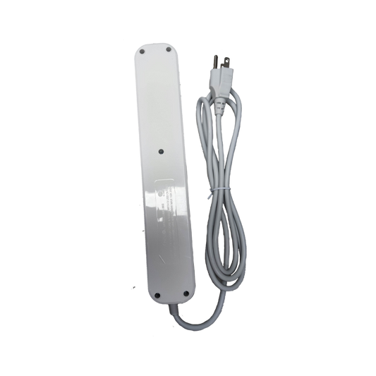 Omni universal outlet power strip with USB featuring multiple outlets and a durable design