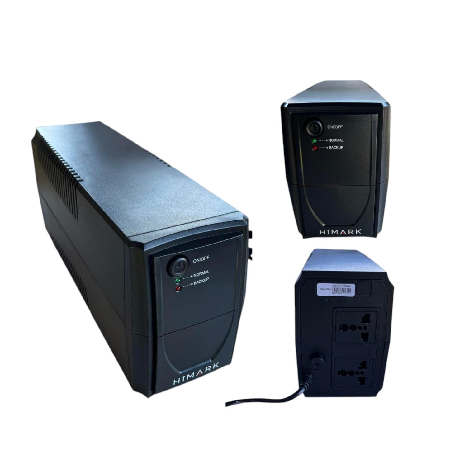 Himark 360W UPS 220V AC 4-6 Hours 650VA Uninterrupted Power Supply Full Protection UPS-650 VA 1x12V7AH Battery