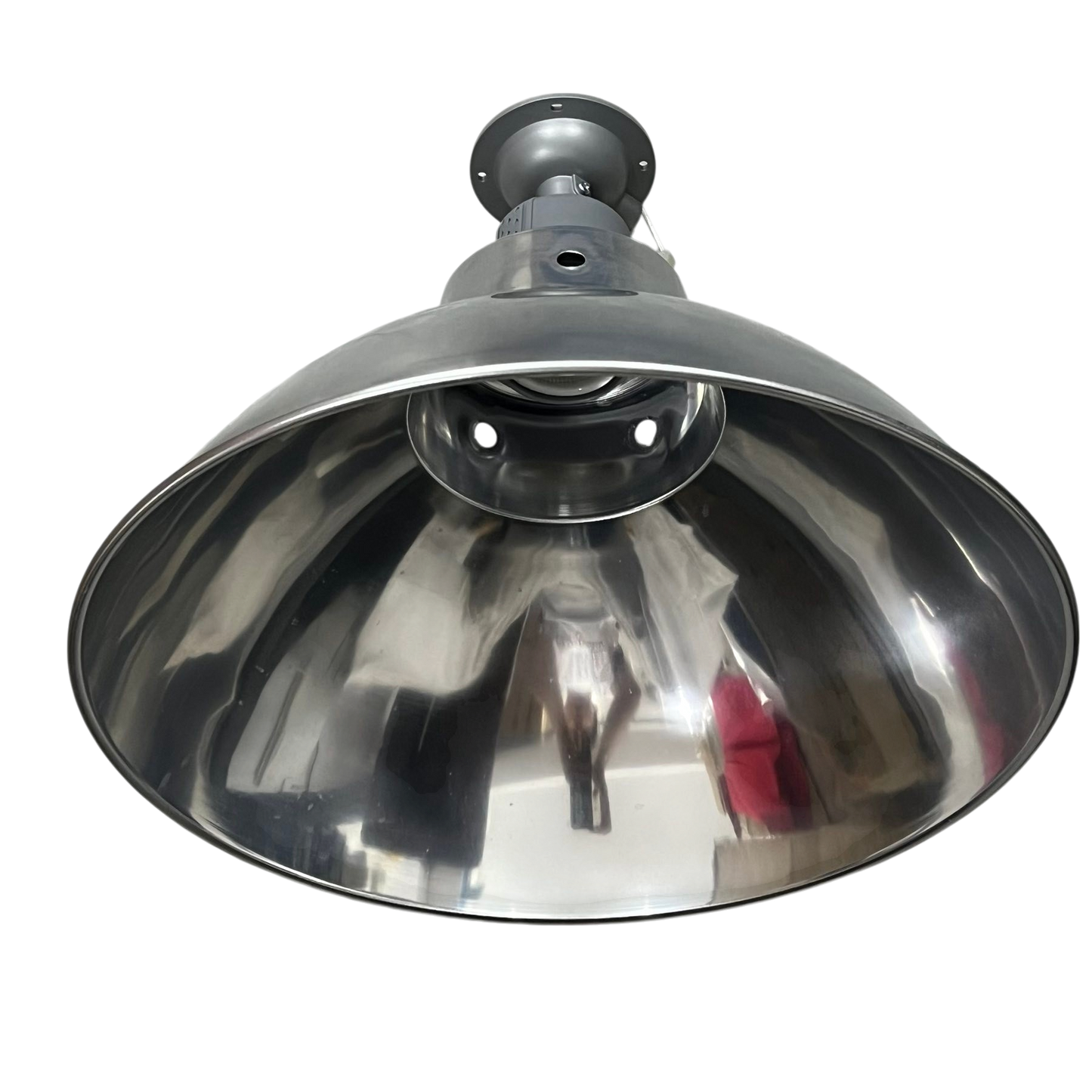 16 inch aluminum reflector E40 socket lighting fixture from Biglite and Omni with metallic finish