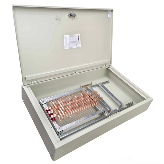 Royu Schneider 3 Pole Main 2 Pole 18 Branches power distribution box with open metal panel