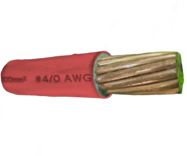 Duraflex THHN Wire 100mm Stranded 4/0 (Per Meter) Red)