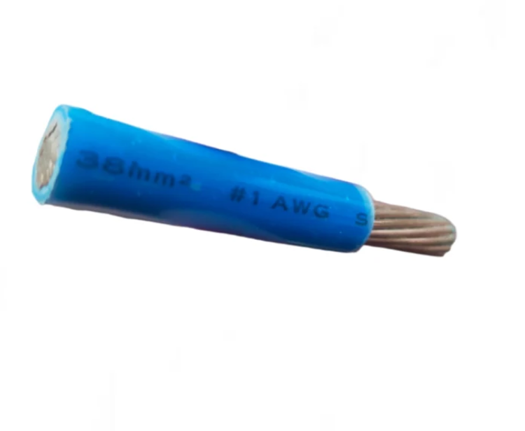 Duraflex THHN Wire 38mm Stranded 1 AWG (Per Meter) Blue