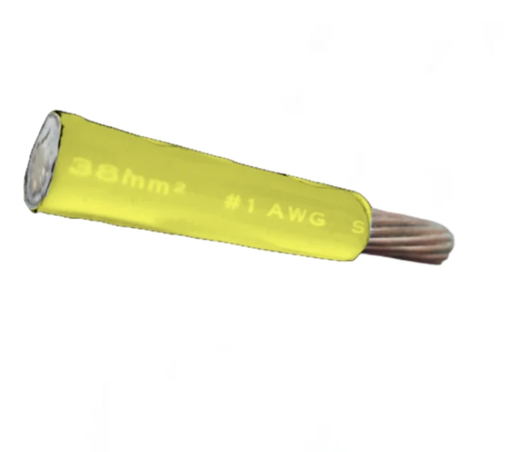 Duraflex THHN Wire 38mm Stranded 1 AWG (Per Meter)Yellow