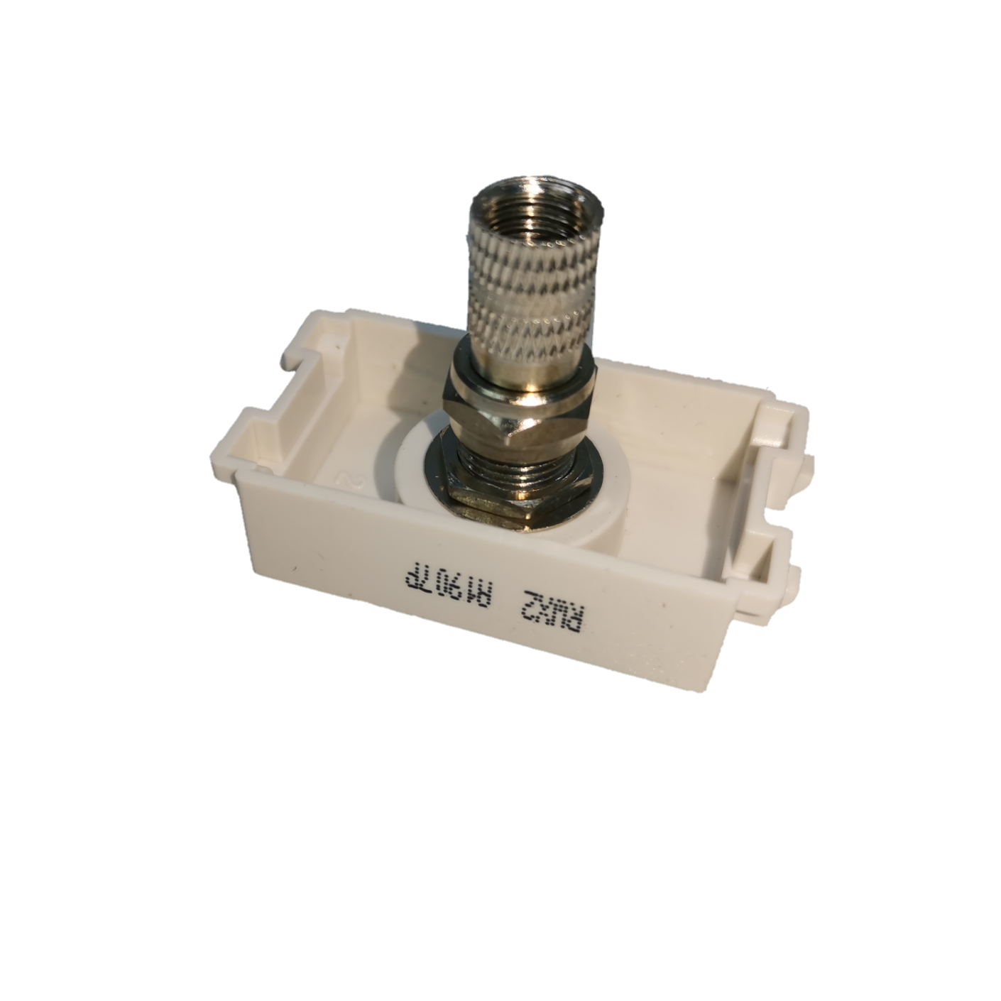 Royu Wall Cable TV Outlet connector adapter for secure cable TV connections