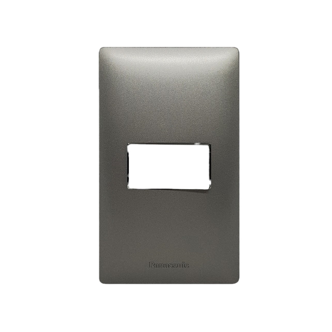 Panasonic 1 Gang Plate Cover 1 Device Slim Art Series Metallic Gray WSAG6801MH-1