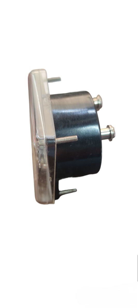 Brother brand 60mm square analog ammeter 220V with clear display and metal casing