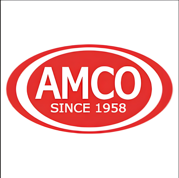 Amco logo representing Amco lighting fixtures Philippines known for quality electrical products since 1958